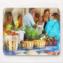 At the Farmer's Market Mousepads