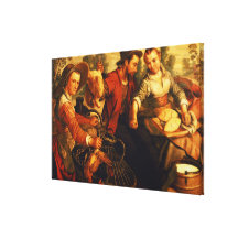 At the Market Gallery Wrap Canvas