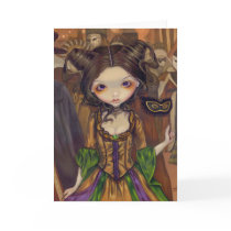 "At the Masquerade Ball" Greeting Card