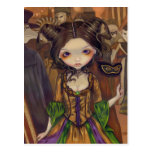 "At the Masquerade Ball" Postcard