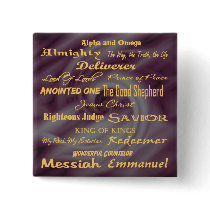 at the name of Jesus...