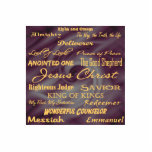 at the name of Jesus... Ornament Photo Cut Out