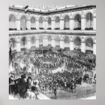 At the Paris Bourse, 1846 Print