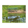 at the park post card