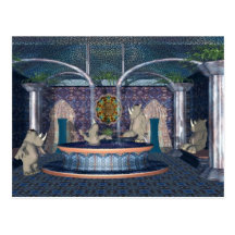 At the rhino spa postcard