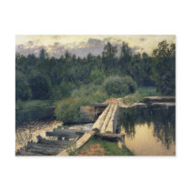 At the Shallow, 1892 Post Card