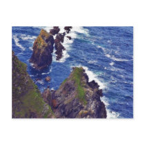At The Slieve League Cliffs In Ireland 3 Post Cards