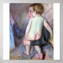 At The Window Print