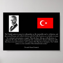 Ataturk - On Turkey and Int'l Society Poster