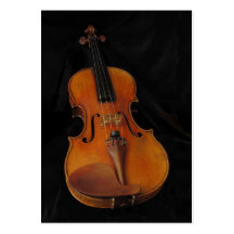 ATC de violon Modèle De Carte De Visite