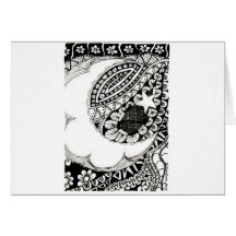ATC moonn Greeting Cards
