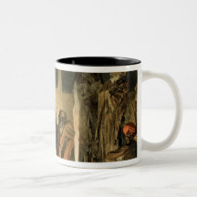 Ateseh-Gah, Indians Devoted to the Cult of Fire, B Coffee Mug