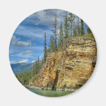 Athabasca Falls I Fridge Magnet