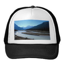 Athabasca River, Icefield Parkway, Alberta, Canada Trucker Hats
