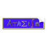 Atheism Bumper Sticker