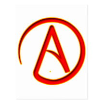 Atheism Symbol Postcards