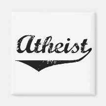 Atheist 2 fridge magnet