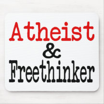 Atheist and Freethinker Mouse Mat