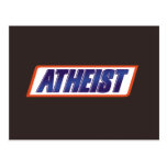 Atheist Atheism Parody Postcard