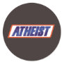 Atheist Atheism Parody Round Stickers