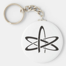 Atheist Atom Key Chain