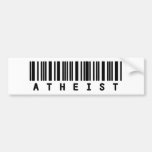 Atheist Bar Code Bumper Stickers