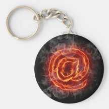 Atheist - burning A @ Key Chains