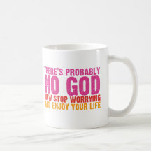Atheist Bus Campaign (Vertical) Mug