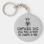 Atheist Confucius Key Chain