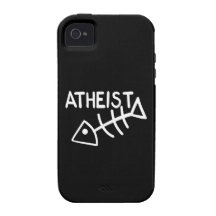 Atheist Fish iPhone 4 Case