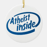 Atheist Inside Christmas Tree Ornaments