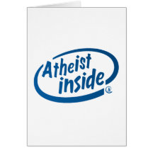 Atheist Inside Greeting Cards