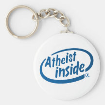 Atheist Inside Key Chains