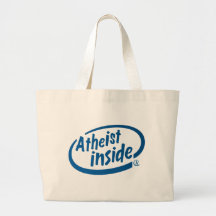 Atheist Inside Tote Bags