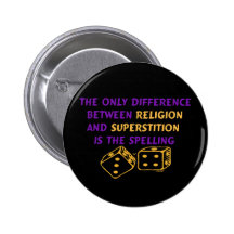 Atheist Quote Pins