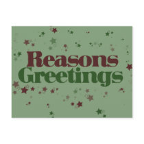 Atheist Reasons Greetings
