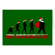 Atheist Santa Claus cards
