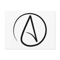 Atheist Symbol Postcards