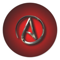Atheist Symbol Stickers
