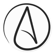 Atheist Symbol Stickers
