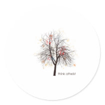 Atheist Tree Sticker