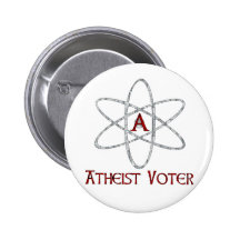 ATHEIST VOTER BUTTONS