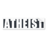 Atheist Within Bumper Sticker