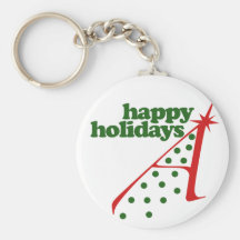 Atheist Xmas Tree Keychain