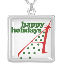 Atheist Xmas Tree Necklace