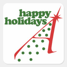 Atheist Xmas Tree Sticker
