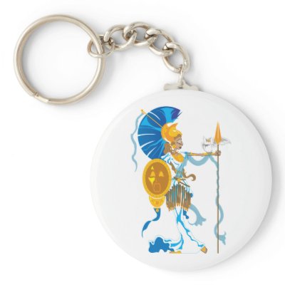 Athena Keychain by Azodnem