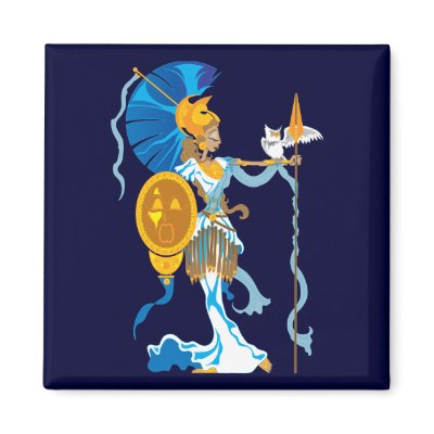 Athena Magnets by Azodnem