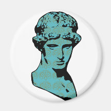 Athena Marble Statue Fridge Magnets