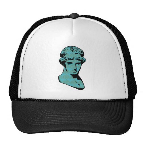 Athena Marble Statue Mesh Hats